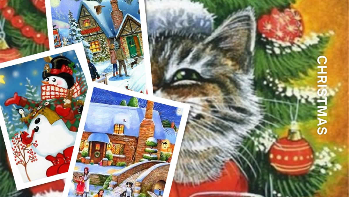 christmas paint by numbers