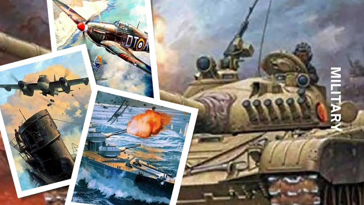 military paint by numbers