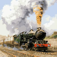 Steam and Trains