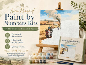 new range of paint by numbers for adults