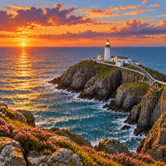 Coastal: Sunset at South Stack Coastal: Sunset at South Stack