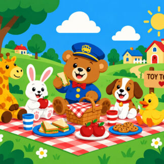 Nursery: Toytown Picnic with Friends