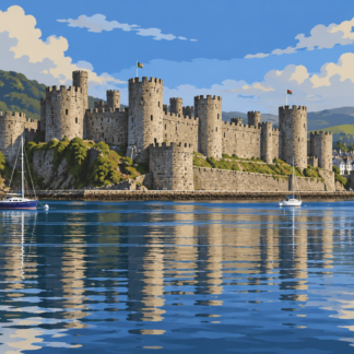 Coastal Scenes: Conwy Castle