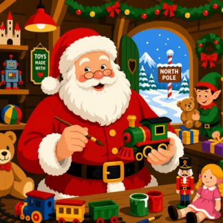 Christmas: Santa Claus at Work