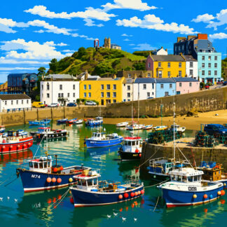 Coastal Scenes: Tenby Harbour